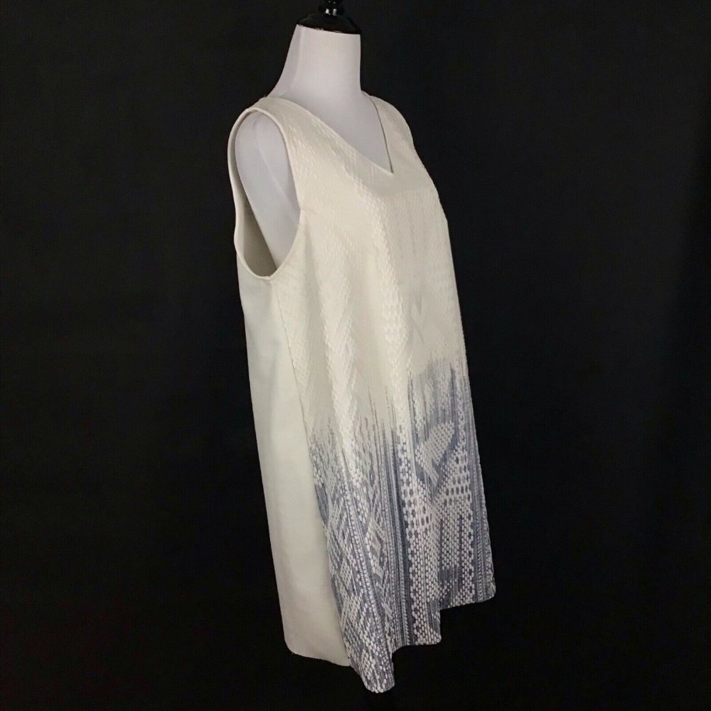 Zara Collection Ombré Puff Print Shift Dress Large - Picture 3 of 8